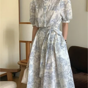 Vestidos Para Mujer Summer Dress Long Dresses For Women Vintage Dresses De Mujer Elegantes Vestido Feminino Traf Official Store
